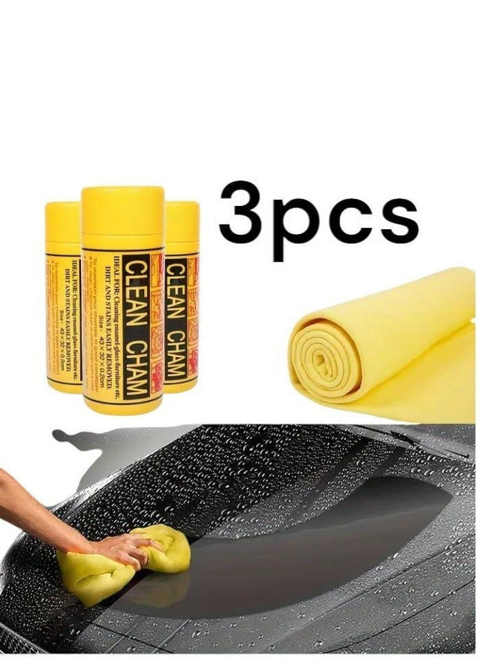 قطعة قماشية من القطن مع منظف كلين شام للتنظيف الجاف والرطب من3 قطع - Image 3